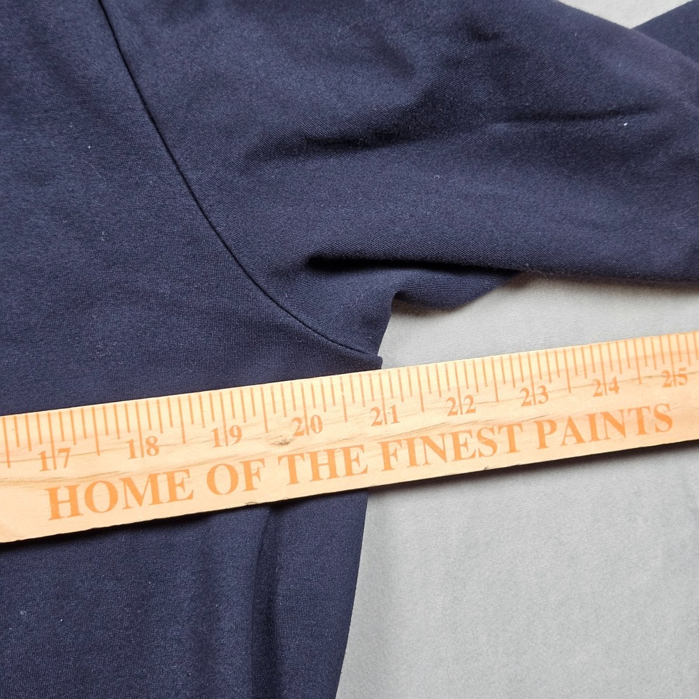 Cuts Clothing Sweatshirt Mens XL Navy Blue 1/4 Zip Athleisure Pockets‎ *FLAW - Picture 7 of 13